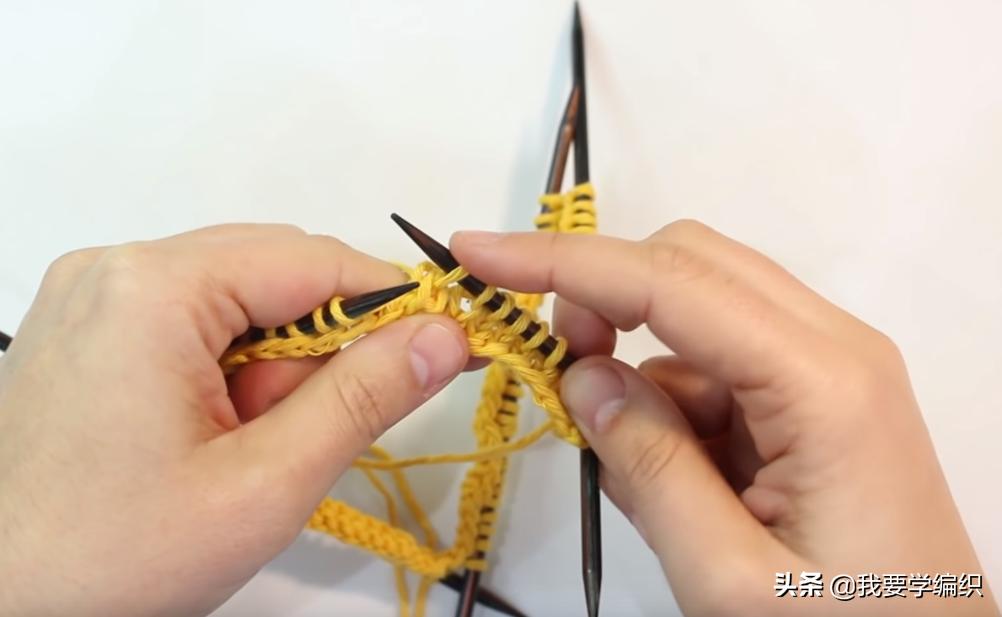 3d立体五瓣花钩织图解,小玫瑰花吊篮钩针编织图解