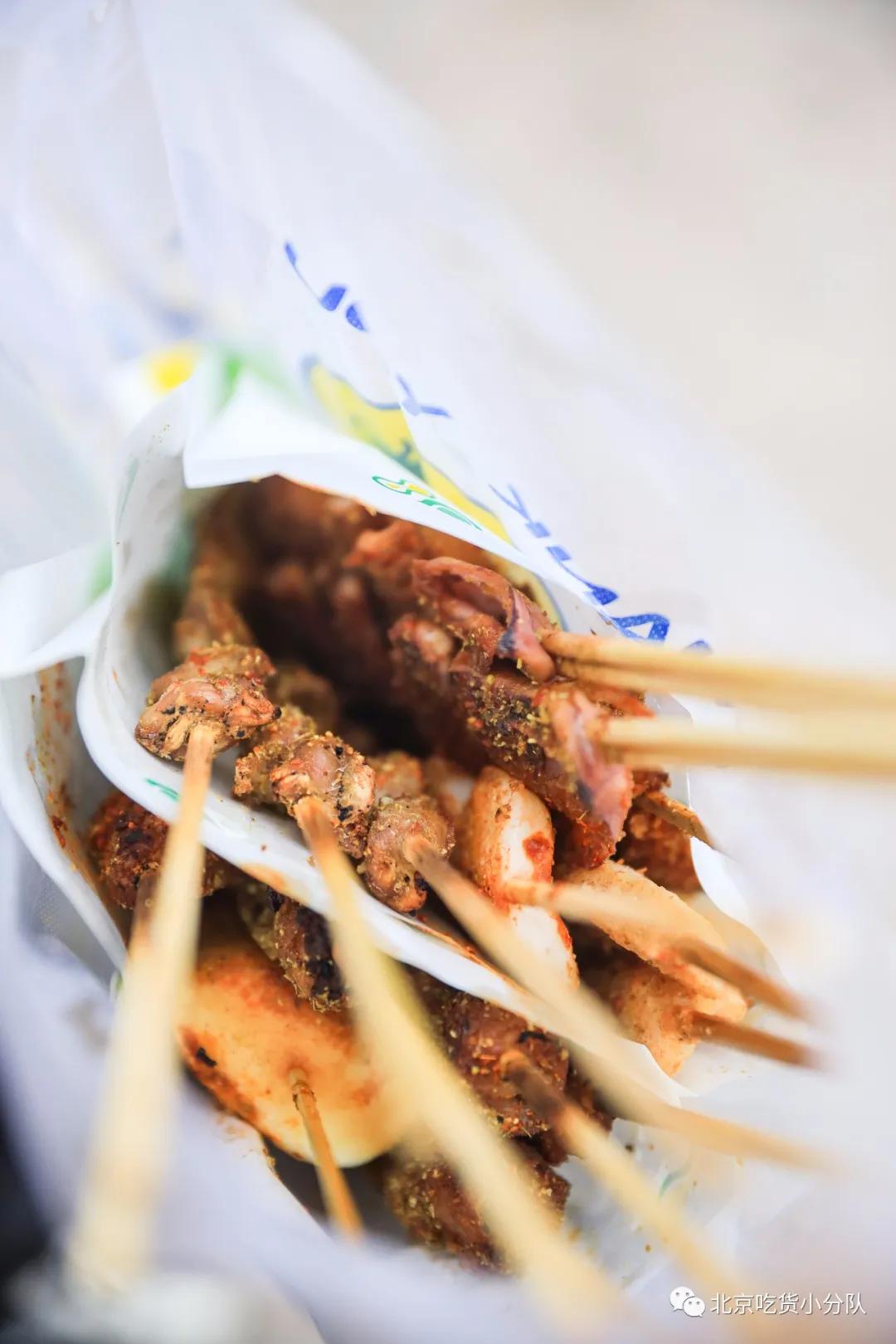 崇文门很久以前烤串,从小吃到大的碳烤串