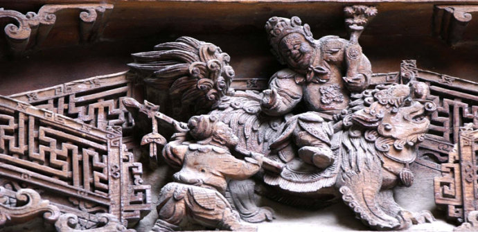 中国四大木雕精品欣赏：东阳木雕