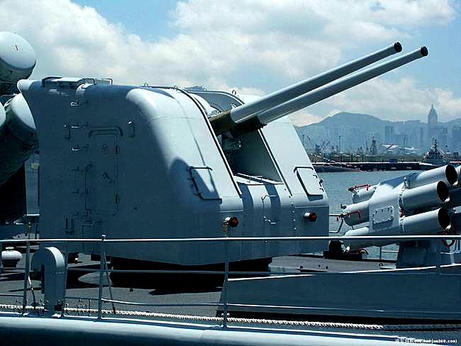 大口径舰炮发展历程,新中国海军大口径舰炮