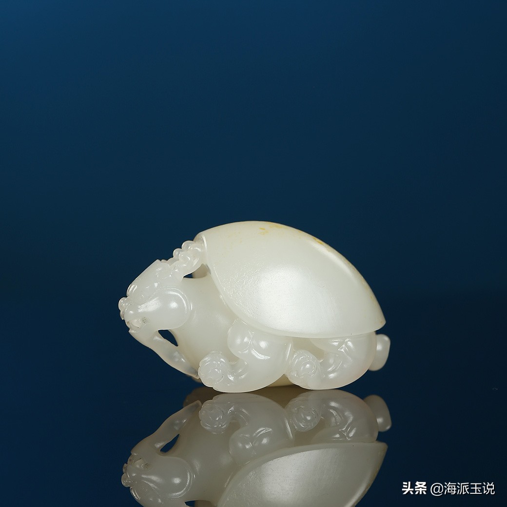 玉雕大师雕龙龟图片,玉雕神龟