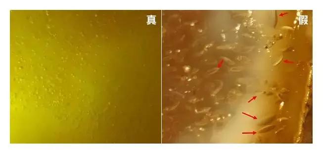 蜜蜡打灯后密密麻麻的小黑点,蜜蜡为什么有血丝纹