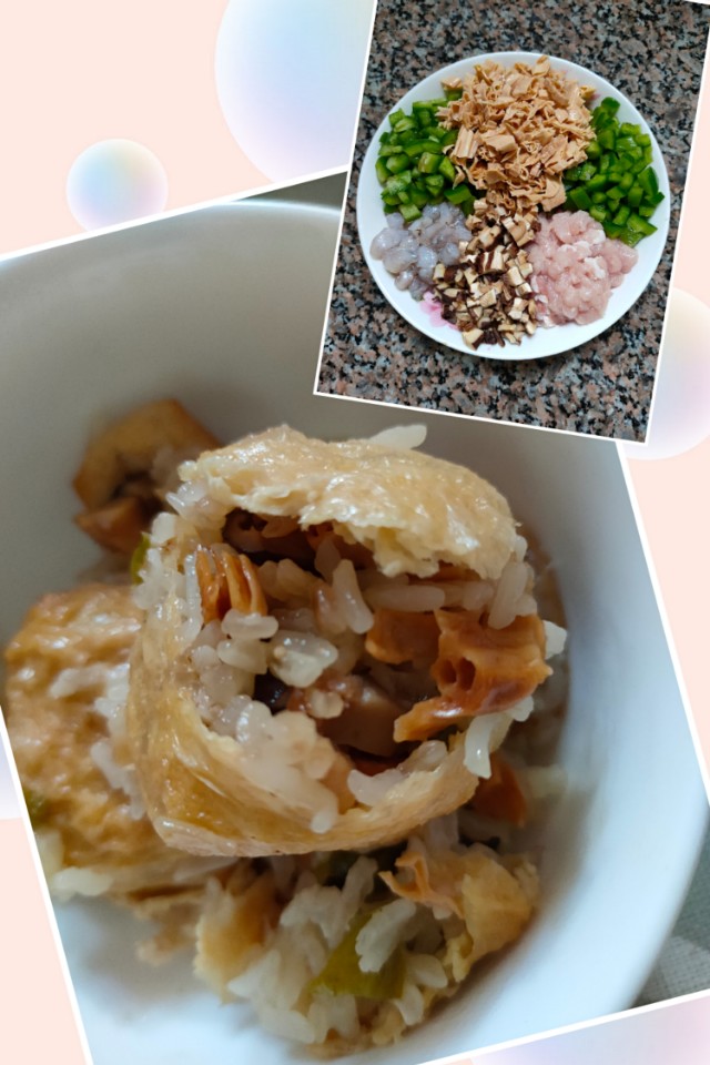 糯米饭酿豆腐最简单做法,饭酿豆腐
