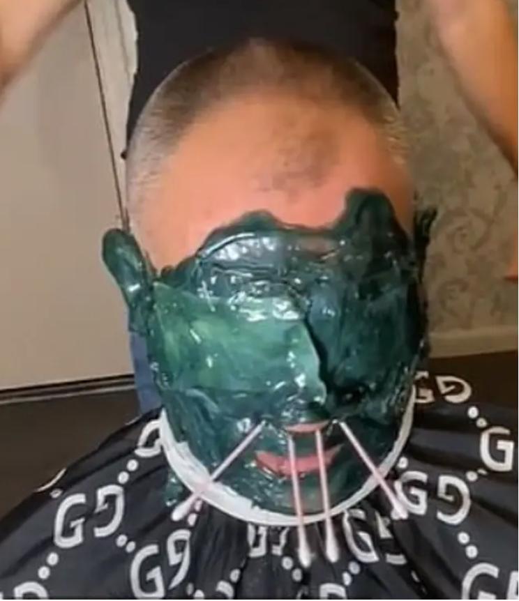 国外理发店蜜蜡脱毛,外国人作死尝试蜜蜡脱毛