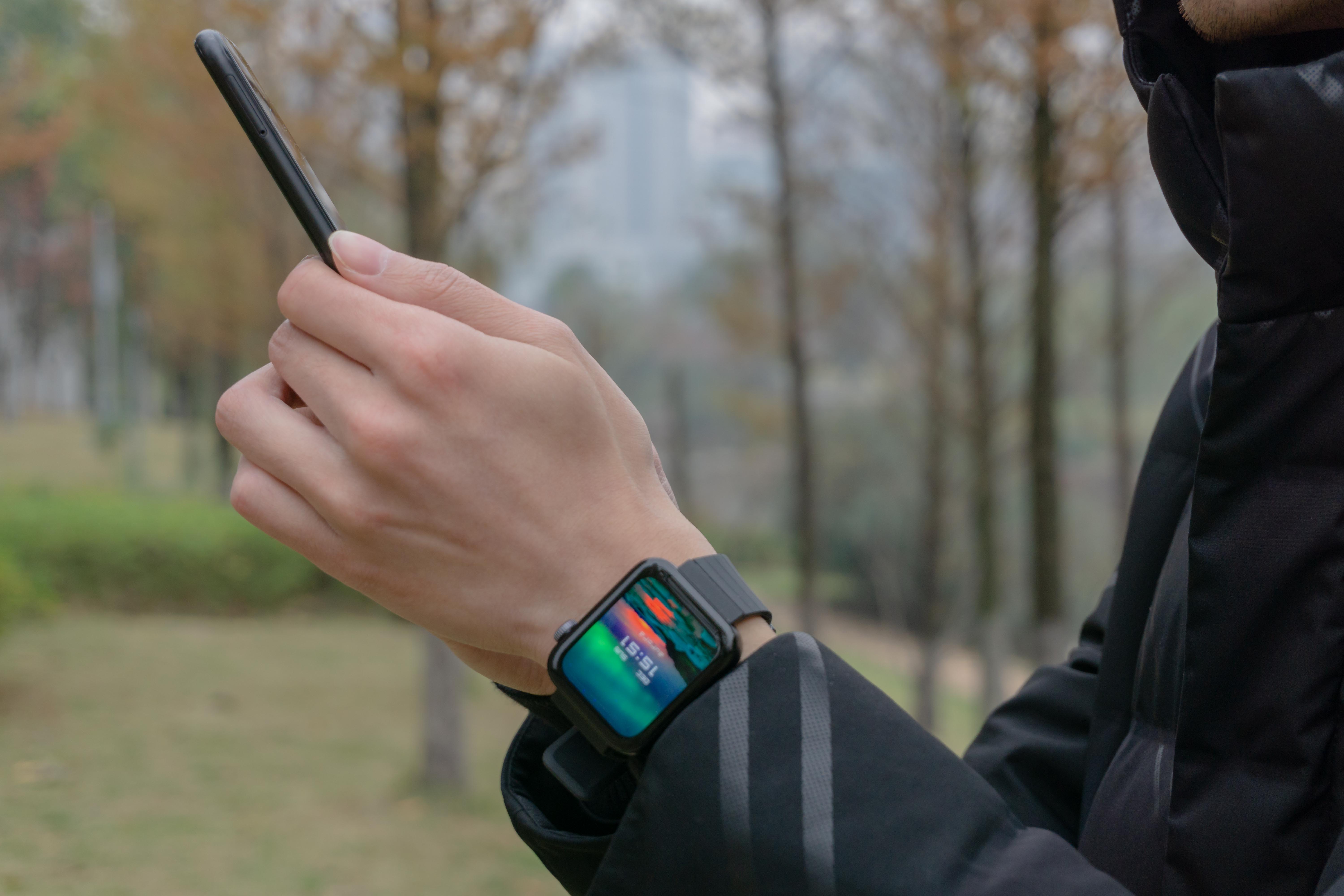 小米智能手表苹果手表,小米智能手表微信体验