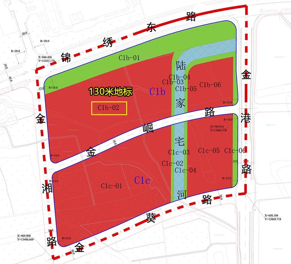 浦东张家浜楔形绿地规划图,浦东足球场周边规划