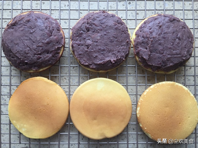 铜锣烧做法蛋清不用打发,打发的蛋清做铜锣烧