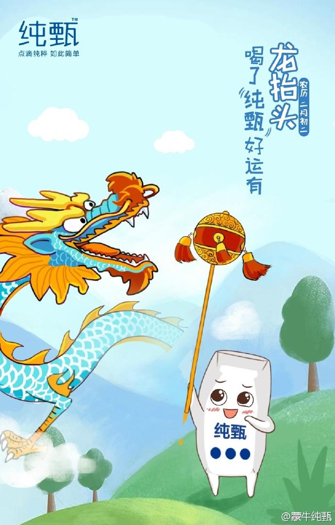 二月二龙抬头的7张相片模板,今天是二月二龙抬头简单图片