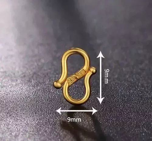 黄金项链和手链的扣,项链的扣子是916整条链子都是吗