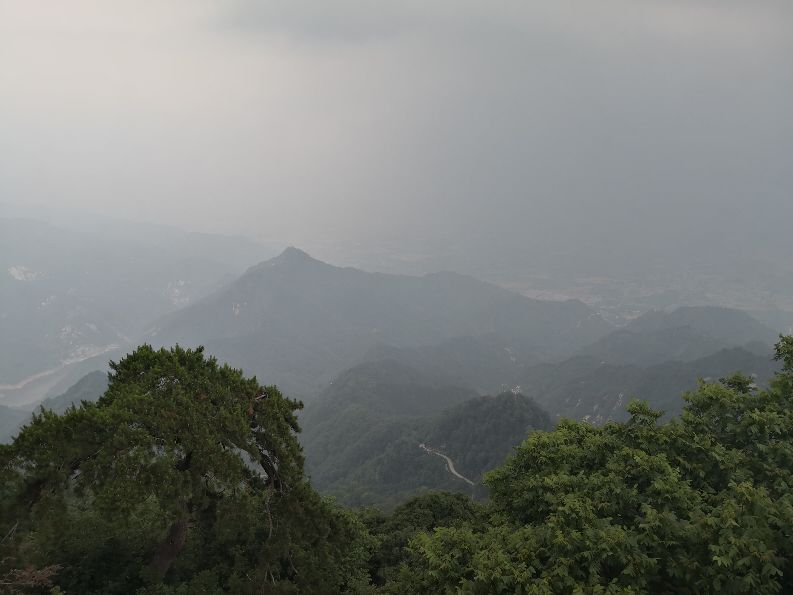 徒步终南山南五台,秦岭终南山南五台