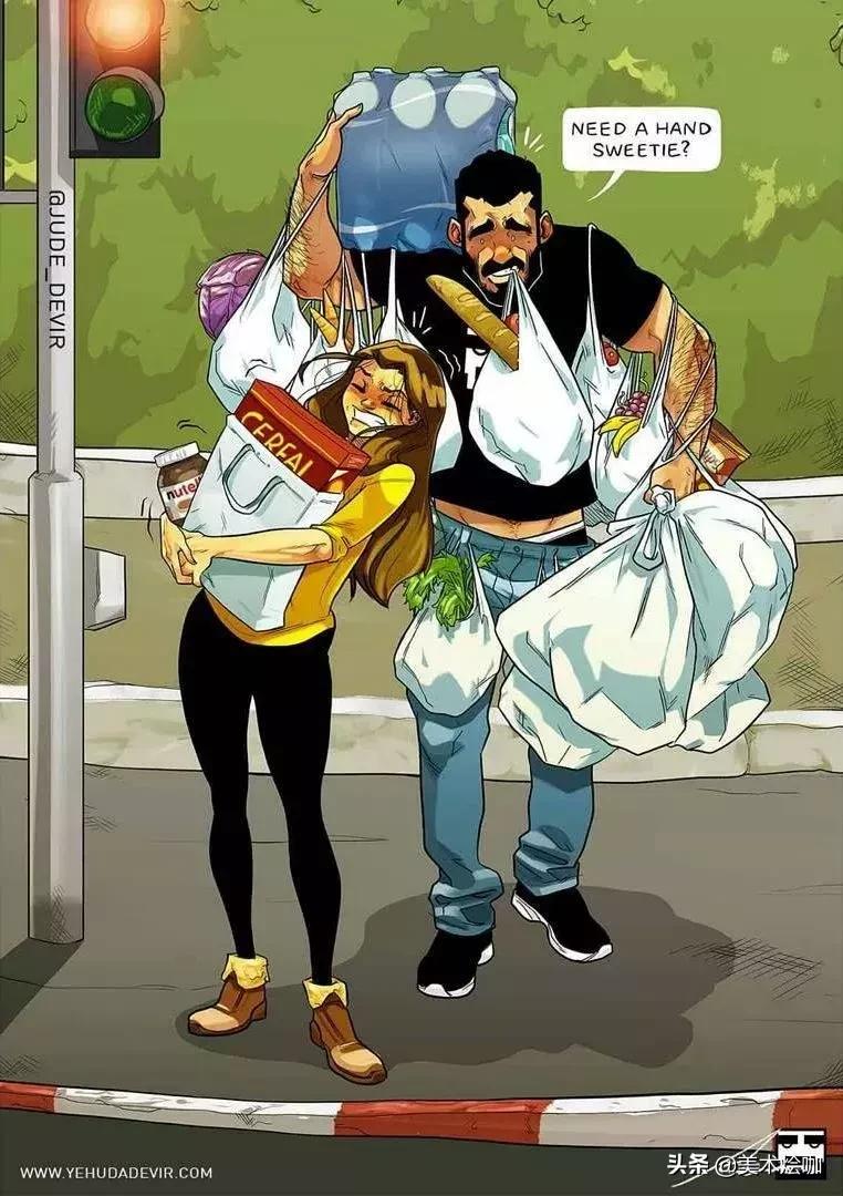 那个宠妻狂魔插画师又来秀恩爱了，这次是关于生孩子的……