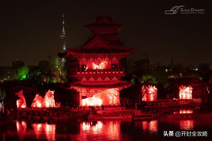 【一画一书览清园】千年汴京城里，做一场灯火阑珊的东京华梦