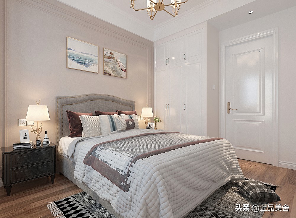 书房衣柜书柜一体式设计,书房设计书桌书柜床一体