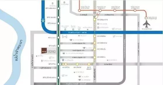 曼谷phrakhanong地铁站附近房产,曼谷性价比房产