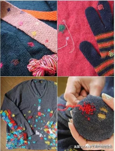 毛衣修补改短,毛衣虫蛀了怎么修补