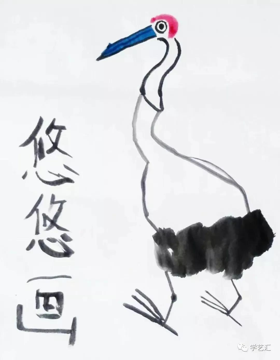 绘画水墨作品大全,水墨画儿童绘画技法新教程