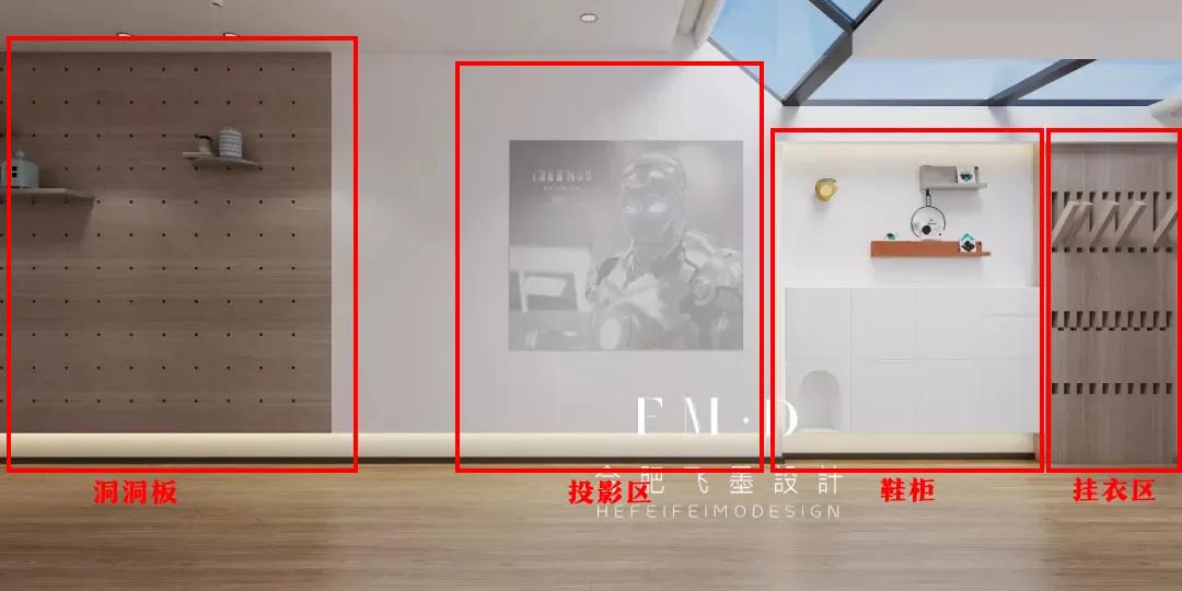 走廊整体设计,小户型细长户型布局设计