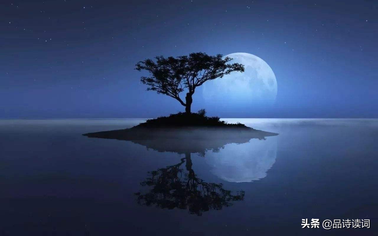 唐诗中那些绝美的月亮,唐诗四首描写月亮