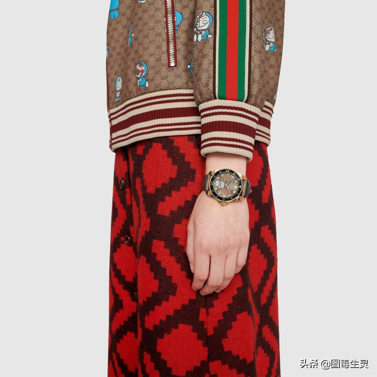 蓝胖子哆啦a梦的图片,哆啦a梦古驰联名蓝胖子