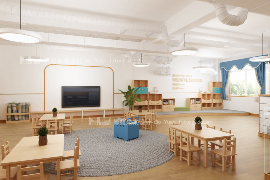 幼儿园教室装修设计,幼儿园装修如何整体设计
