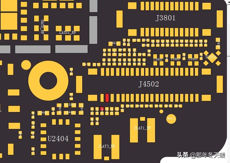 苹果7代进水导致花屏维修一例