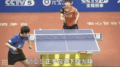 勾手发球和逆旋转发球,勾手发球的手法和步法是怎样的