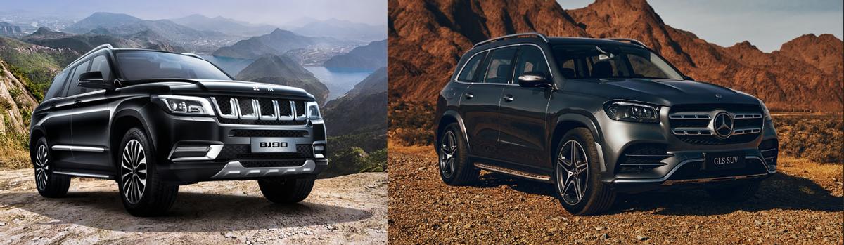 2021款北京bj90天津提车价,新到准新车北京bj90