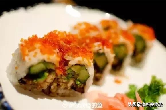 各种寿司纯鲜三文鱼刺身,日本传统寿司都用什么鱼