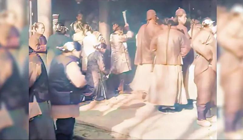 英国ai修复100年前北京晚清的影像,清朝老照片修复ai智能复原