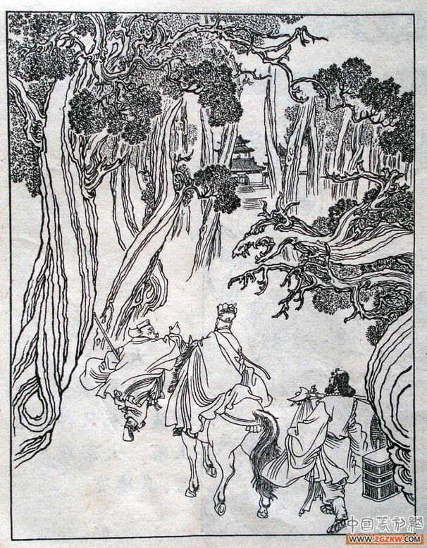 《西游记》之三打白骨精背景图,西游记三打白骨精文字版图文