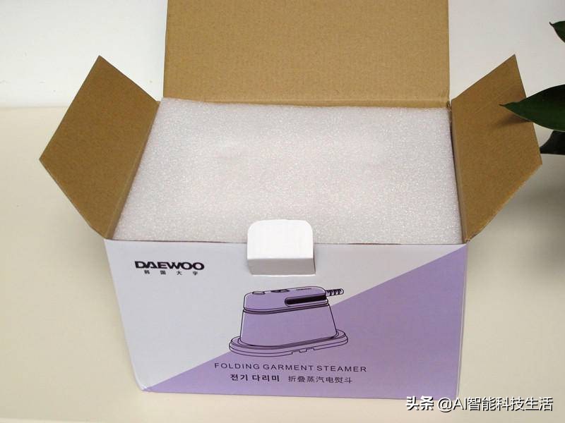 熨平衣物重现唯美李佳琦强烈推荐的韩国大宇手持挂烫机开箱