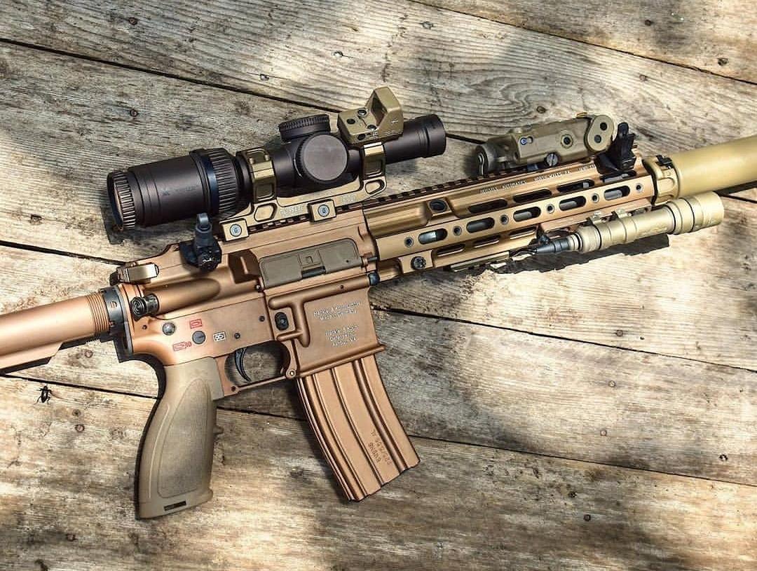 美军hk416和mk18,美军为什么喜欢用hk416