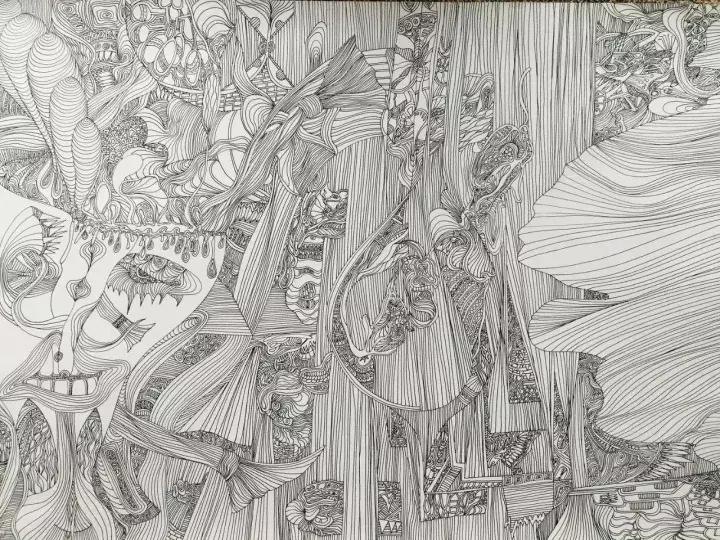 美术生哭完了继续画,气哭老师的美术生