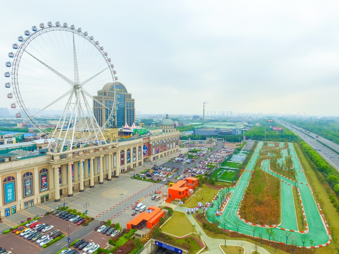 江南环球港和北京环球度假区,嵊州新时代中心和江南环球港