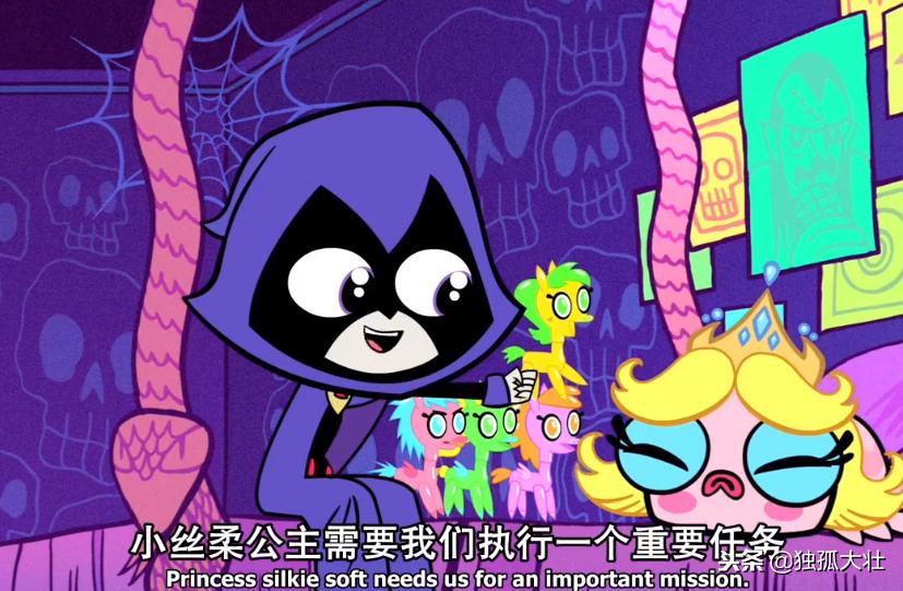 《渡鸦》沉迷彩虹小马的恶魔之女,日常跟自己的父亲作对