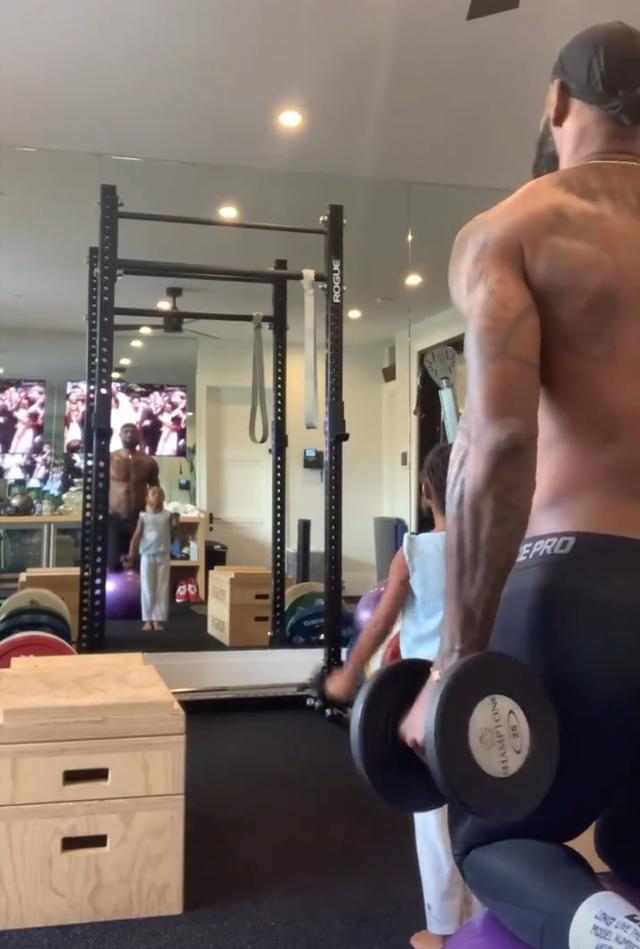 乔治詹皇,乔治老詹训练