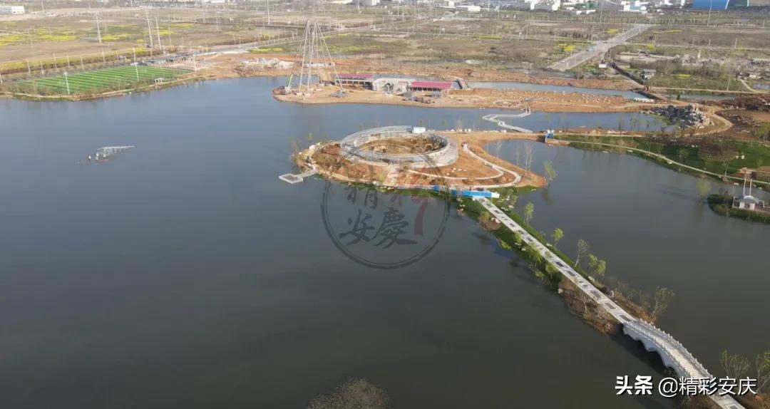 航拍张湖公园！实探欢乐世界！摩天轮，大摆锤等项目新进展曝光