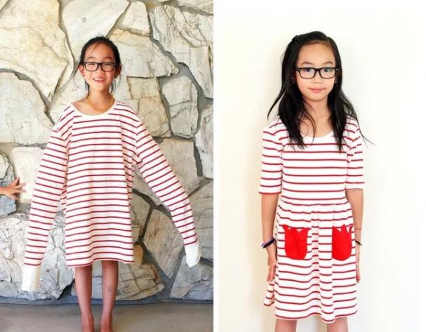 “抠门”宝妈不花钱，也能让全家穿得时尚，每件衣服都是孤品