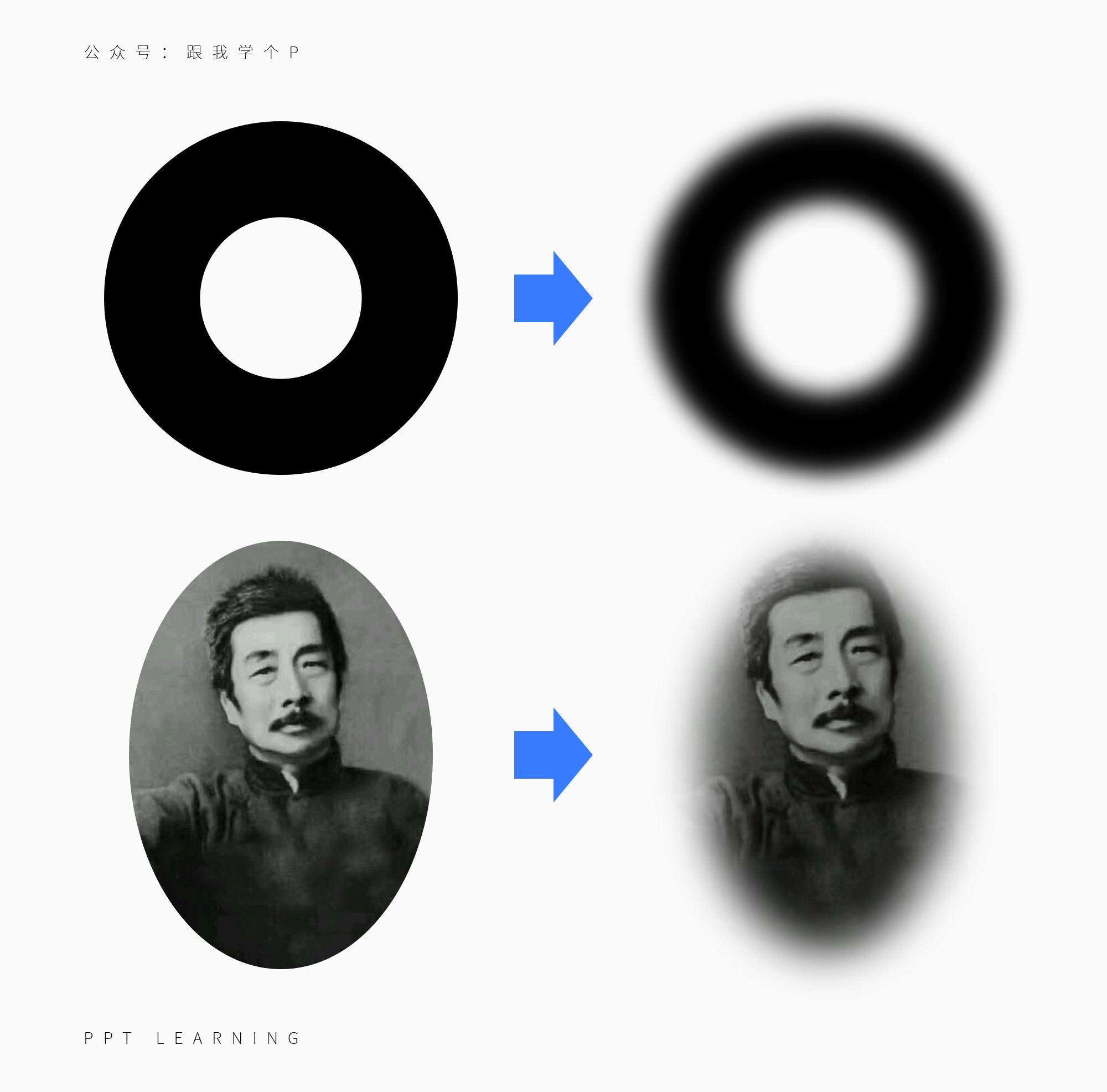 用好「​虚化」特效，让你的PPT帅到模糊