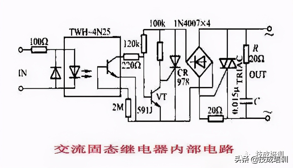 ssr25da固态继电器是怎么工作的,固态继电器ssr原理
