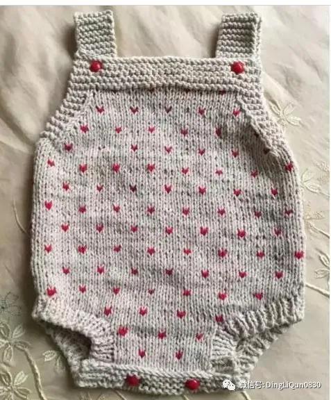 针织背带裤视频教程,背带裤女童1-3岁针织教程
