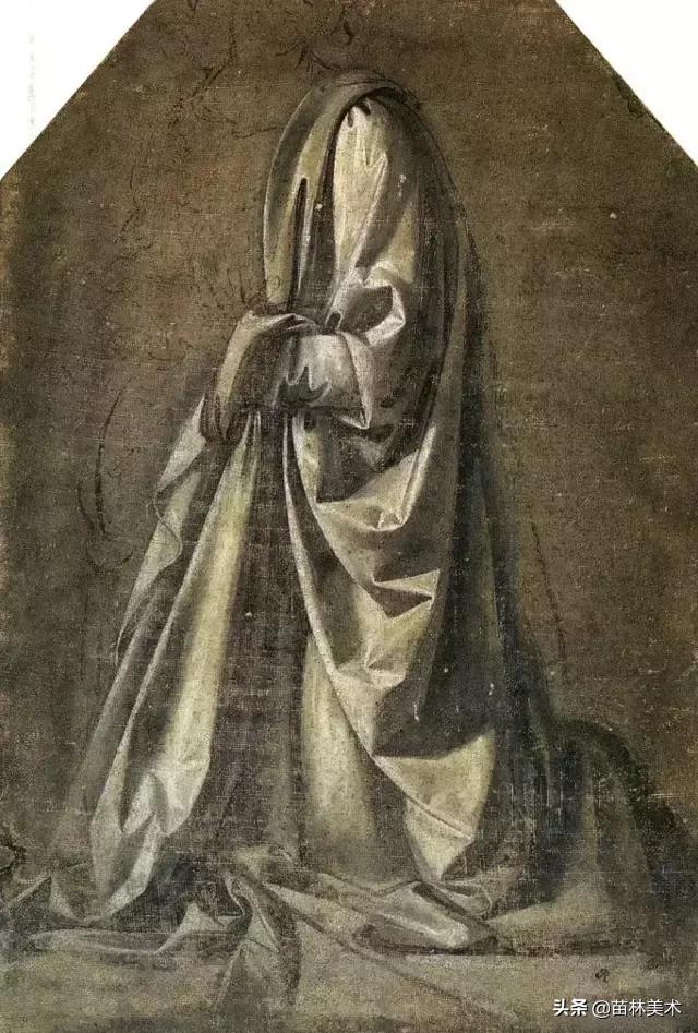 素描简单的衬布褶,素描衬布非常暗