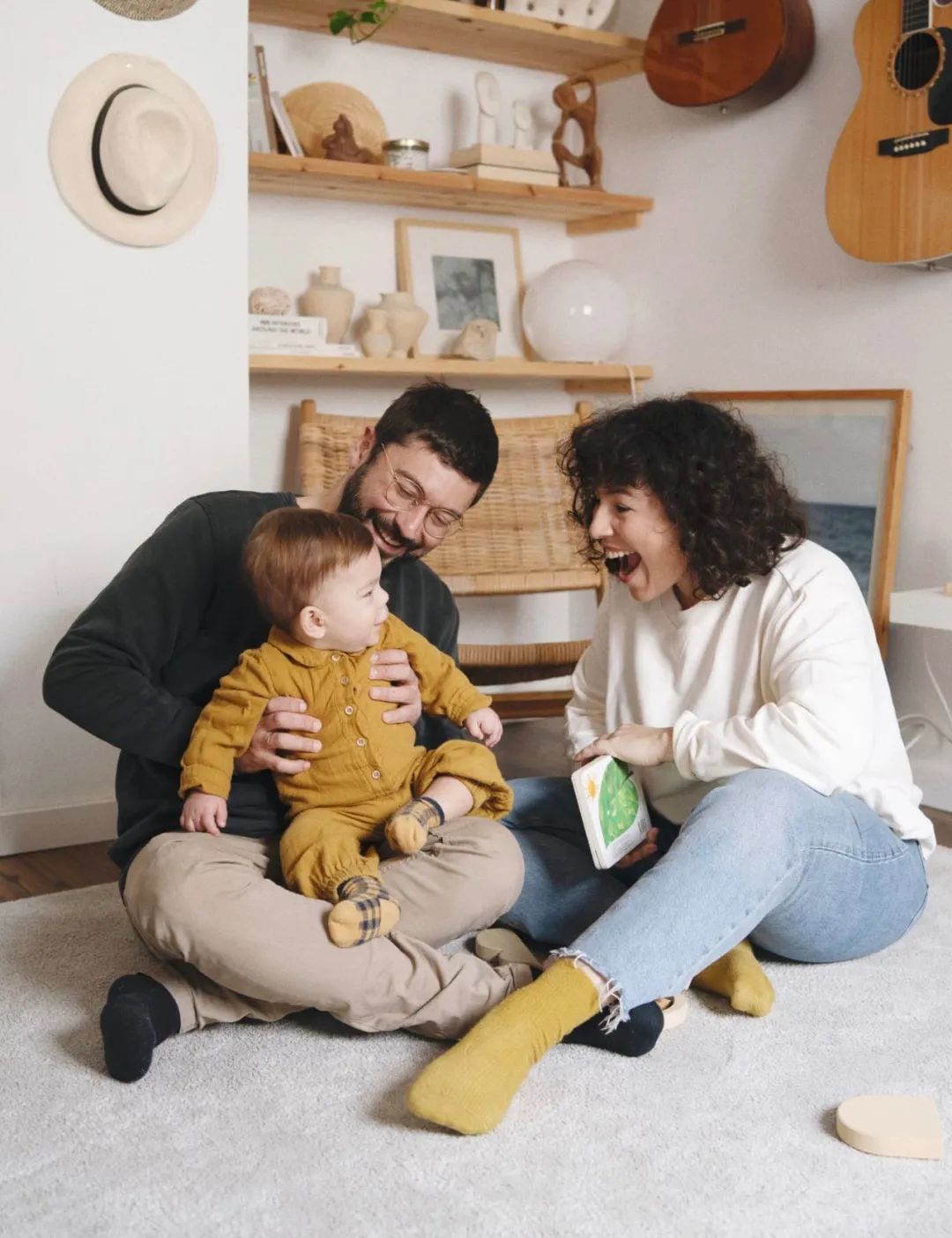 一家三口、猫狗双全，94㎡宜家风，爱了