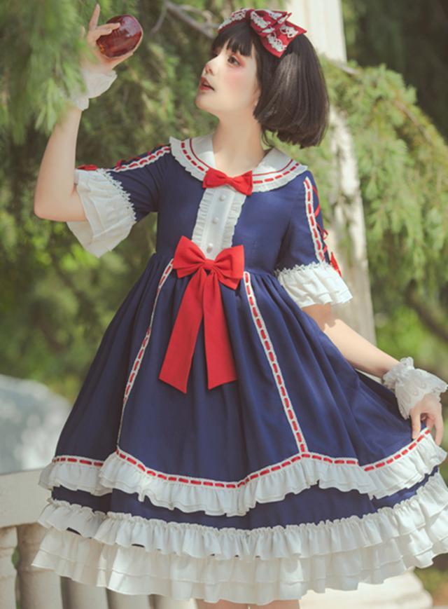 梨形身材适合穿什么款式的洛丽塔,肩膀宽适合穿什么洛丽塔