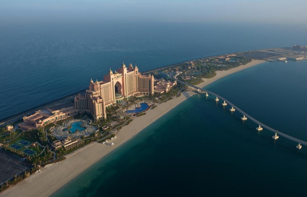 迪拜填海造岛房子,迪拜1万亿美元项目