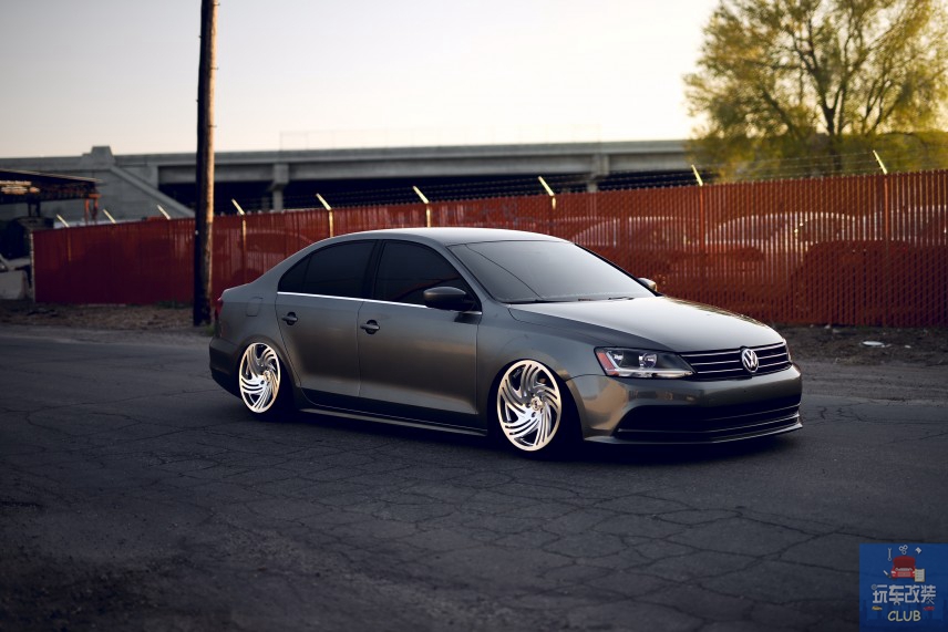 大众速腾改什么样的轮毂好看,改装速腾低趴