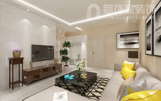 客厅电视背景墙太小怎么办,客厅背景墙太小