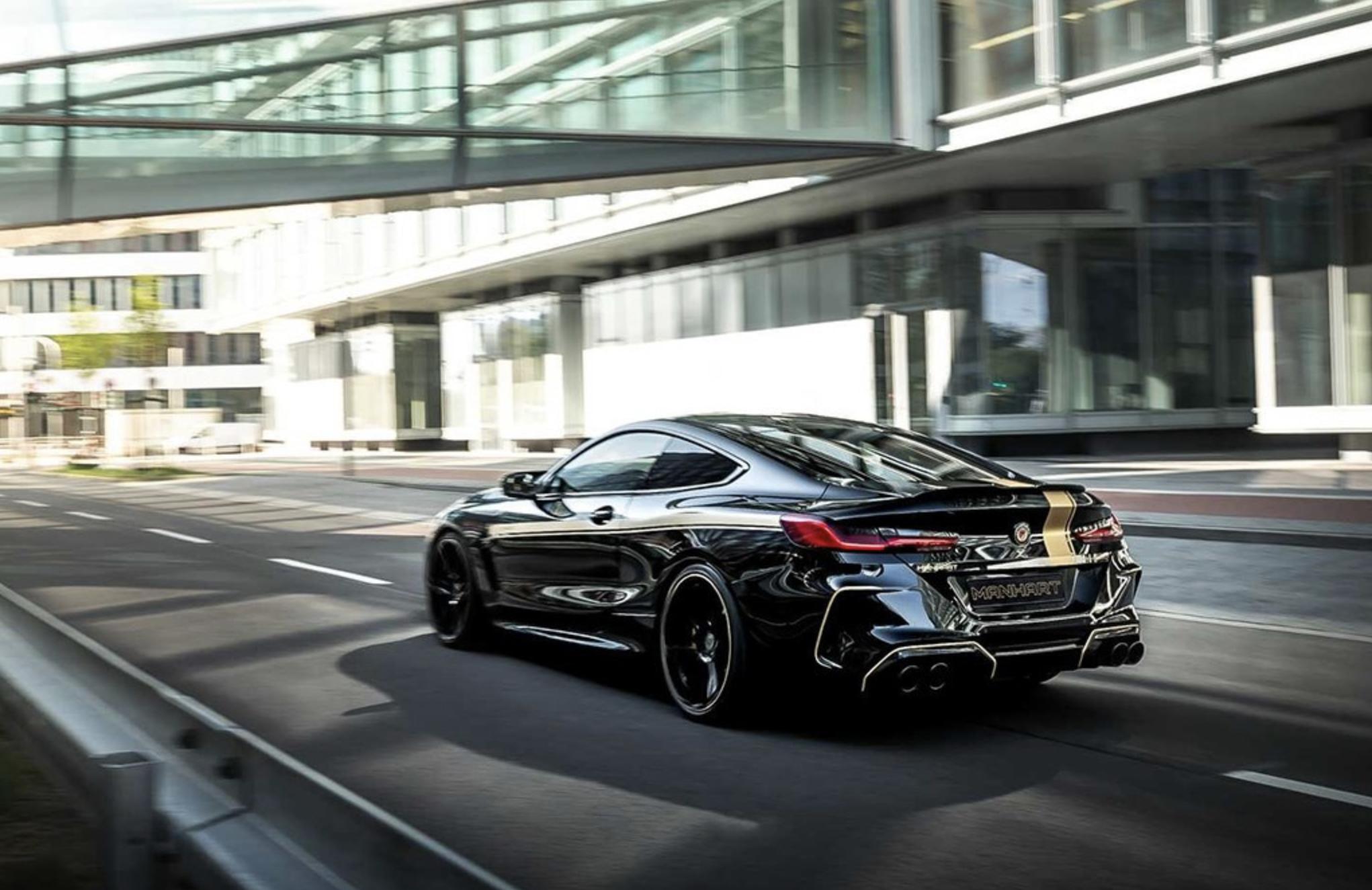 宝马m8四门轿跑爆改,宝马m8manhart改装版