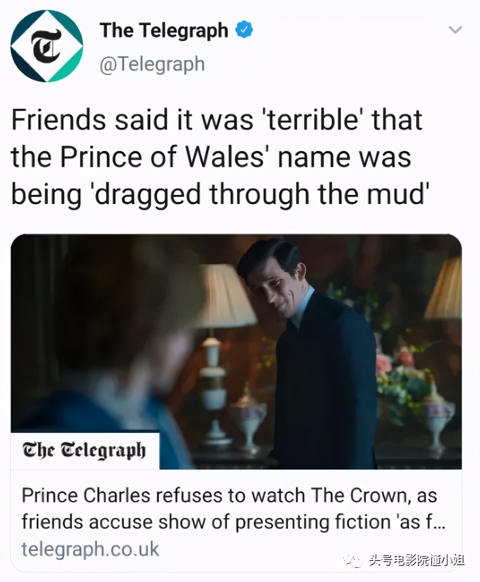 王牌剧9.4分回归！还原戴安娜王妃，查尔斯王子拒看，王室不满