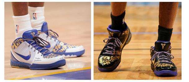 纪念科比的全明星球衣,科比全明星赛退役之战脚上穿的鞋